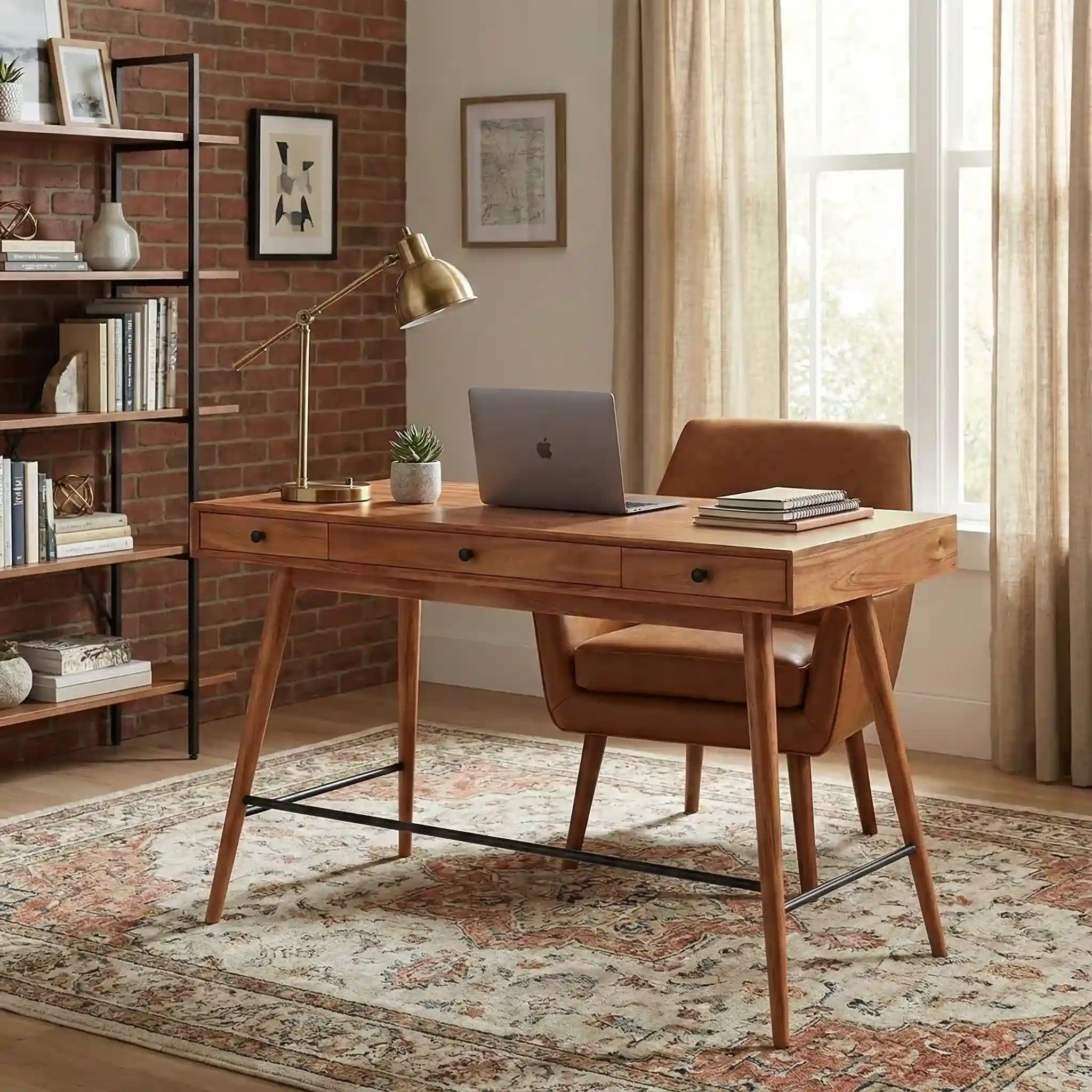 roco script writer desk wooden writer desk in a modern room with matching chair