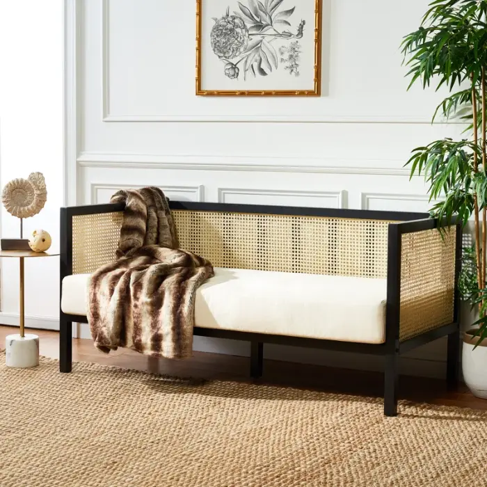 Solano Cane Sofa Black Featured Image Solano Black Cane Sofa in Pakistan
