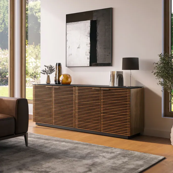 Symmetry Sleek Credenza Symmetry Sleek Credenza with background
