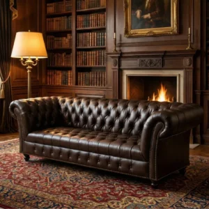 Conte Office Sofa 3 seater sofa with background