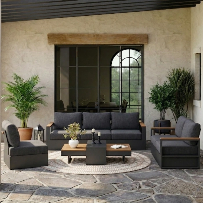 Reefline Outdoor Sofa Set outdoor sofa set in matching outdoor area